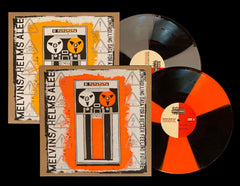 MELVINS/HELMS ALEE: "CONTROLLING DATA FOR A BETTER FEELING FUTURE" LP *SET OF BOTH EDITIONS*
