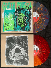 GATTA MORTA: BURN WITCH BURN LP * Gangrenous Green with Burn Edition*