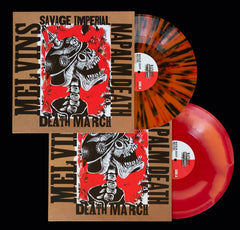 Melvins/ Napalm Death: Savage Imperial Death March LP * Set of Both Factory Editions *