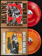 Melvins/ Napalm Death: Savage Imperial Death March LP *"Gas Warfare" Factory Edition*