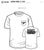 OFFICIAL AMREP White Pocket T-Shirt