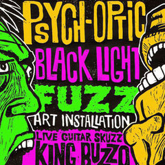 Psych-Optic Black Light Fuzz Poster
