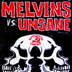 Melvins vs. Unsane "Cage Match Tour" 2012 Poster