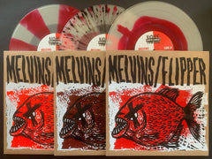 MELVINS/FLIPPER: HOT FISH -10" EP *ALL 3 EDITIONS + CD SET*