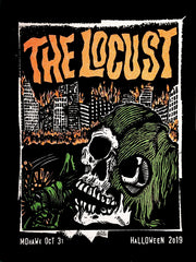 THE LOCUST: Mohawk Halloween Concert Poster