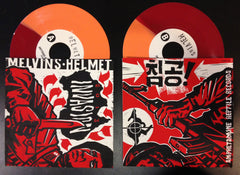 Helmet/Melvins 2013 "Invasion"  tour split 7"