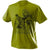 Melvins olive T [design by Brian Walsby]