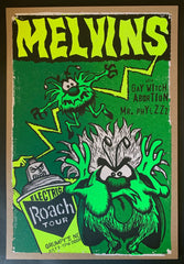 Melvins: Electric Roach Tour Poster- DAY OF SHOW EDITION