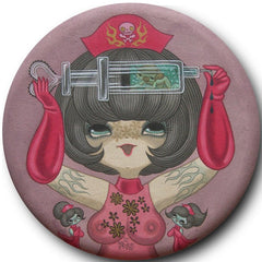 Melvins/Hammerhead-Post Moral Neanderthal Retardist Pornography 7" picture disc (Junko Mizuno version)