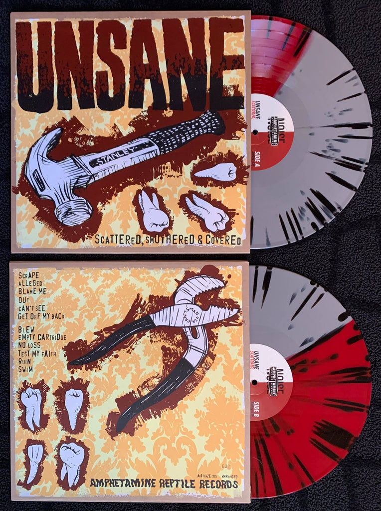 UNSANE: SCATTERED, SMOTHERED & COVERED REISSUE LP *SET OF ALL 3 EDITION VARIANTS*