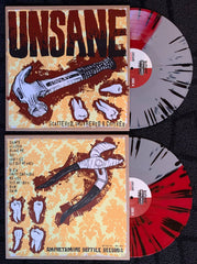 UNSANE: "SCATTERED, SMOTHERED & COVERED" REISSUE LP *BLOOD & BRAINS SPLATTER EDITION*