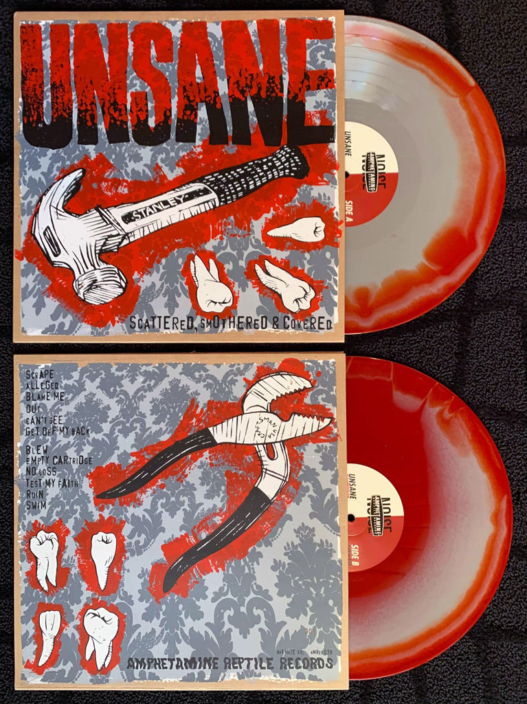 UNSANE: SCATTERED, SMOTHERED & COVERED REISSUE LP *SET OF ALL 3 EDITION VARIANTS*